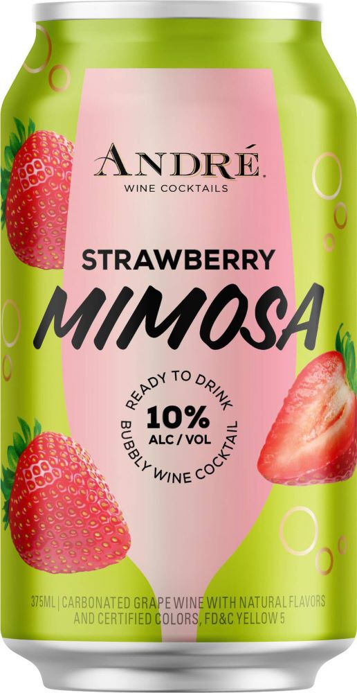 Andre Canned Strawberry Mimosa