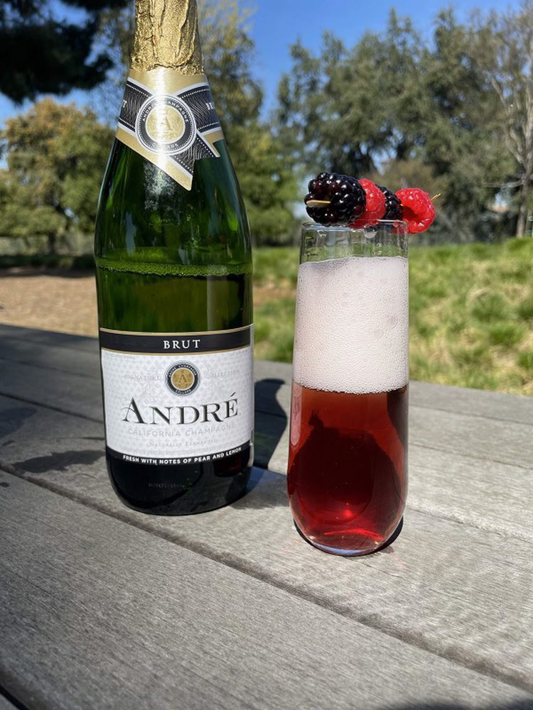 Cranberry Mimosa